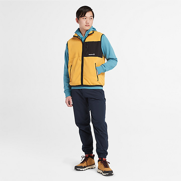 Outdoor Archive Polartec® 200 Series Fleece Vest for Men in Yellow