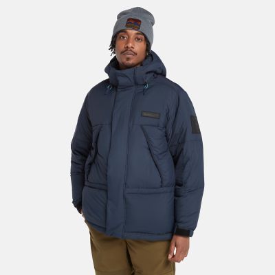 Timberland Puffer Parka For Men In Navy Navy, Size S