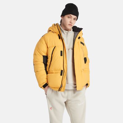 Timberland Puffer Parka For Men In Yellow Yellow, Size S