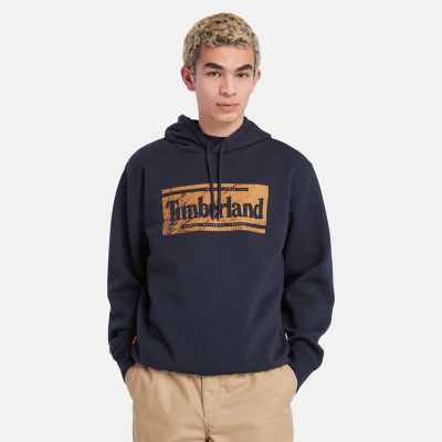 Timberland Hoody Sweatshirt Voor Heren In Marineblauw Marineblauw, Grootte XL