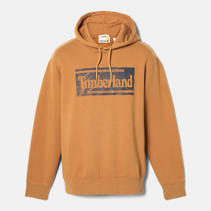 Hoodie Sweatshirt for Men in Orange | Timberland