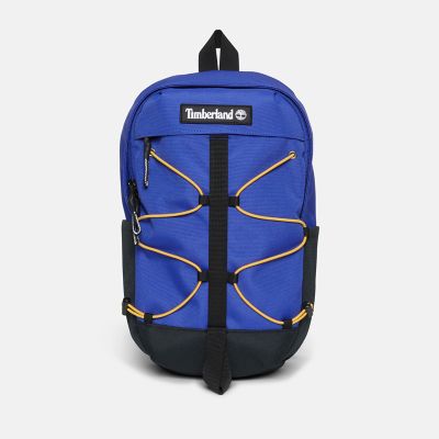 Timberland All Gender Outdoor Archive Mini Bungee Backpack In Blue Blue Unisex