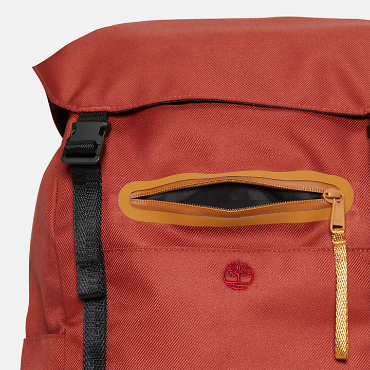 All Gender Hiking Backpack in Dark Red-