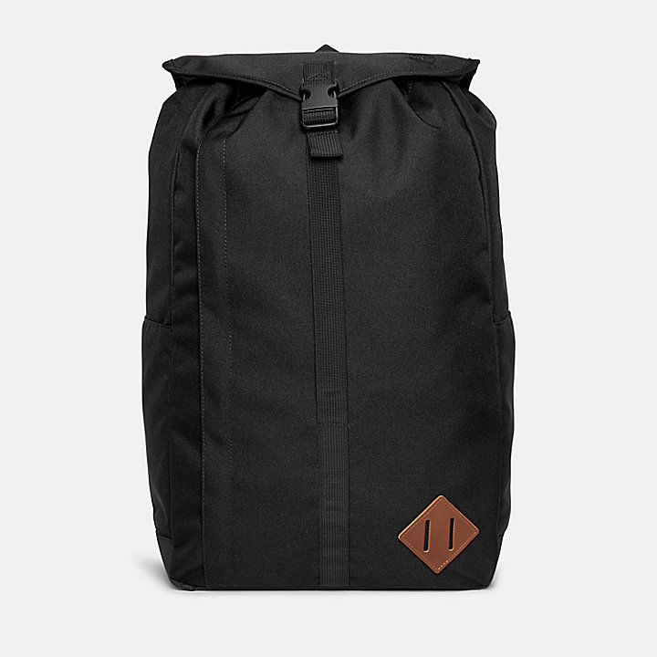 Heritage Top-flap Backpack in Black