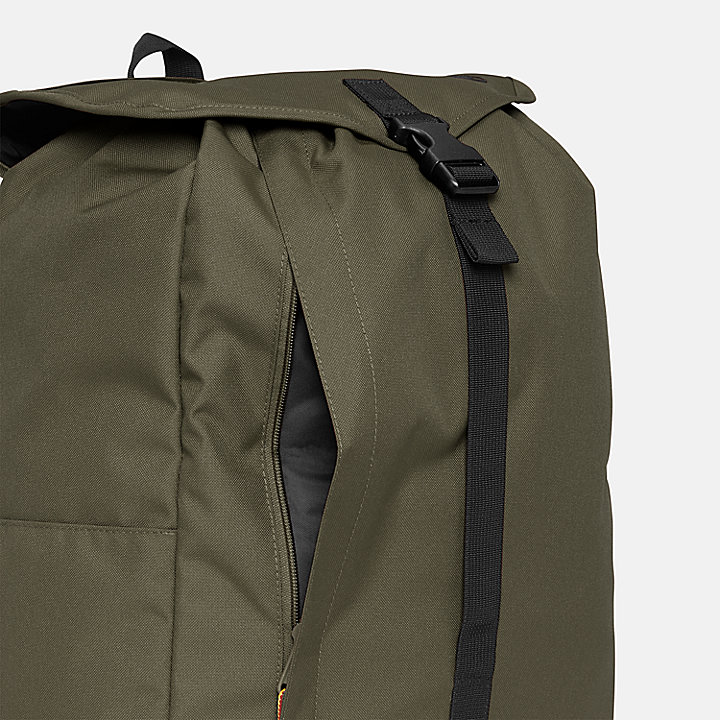 Heritage Top-flap Backpack in Green