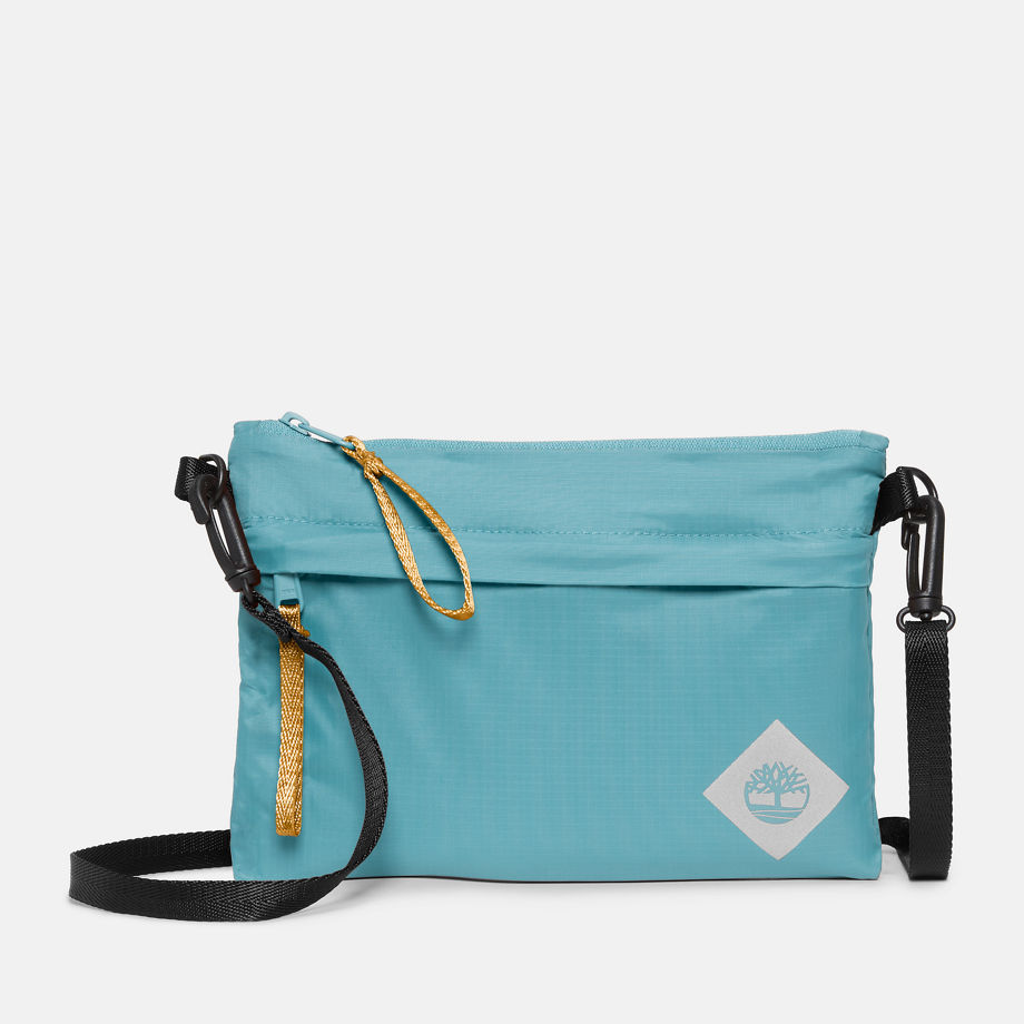 Timberland All Gender Lightweight Travel Crossbody In Teal Teal Unisex, Size ONE