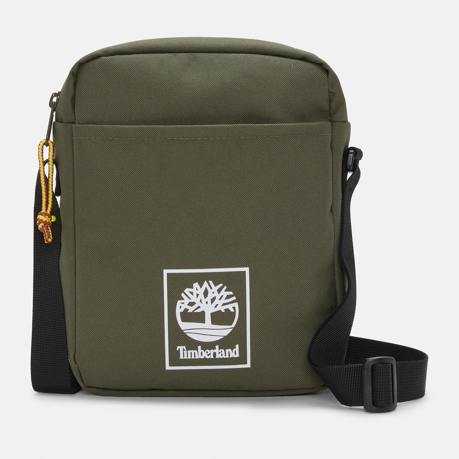 Timberland Thayer Crossbody Bag In Green Green Unisex, Size ONE
