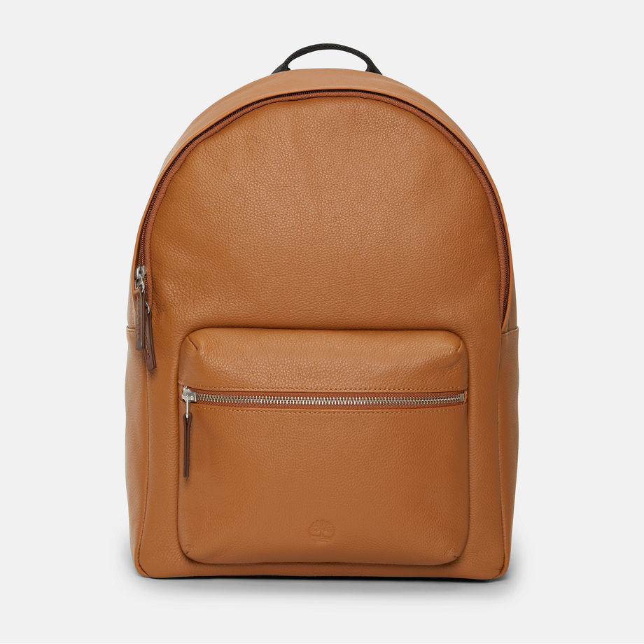 Timberland Tuckerman Leather Backpack In Brown Brown Unisex
