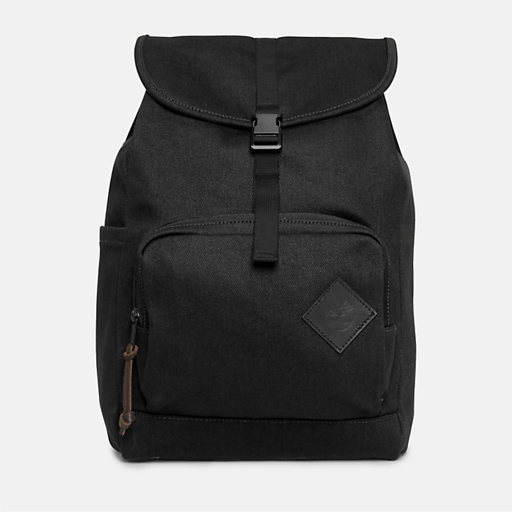 Canvas Backpack for Women in Black-