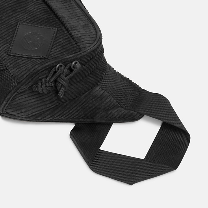 Cord Utility Sling Bag in Black-