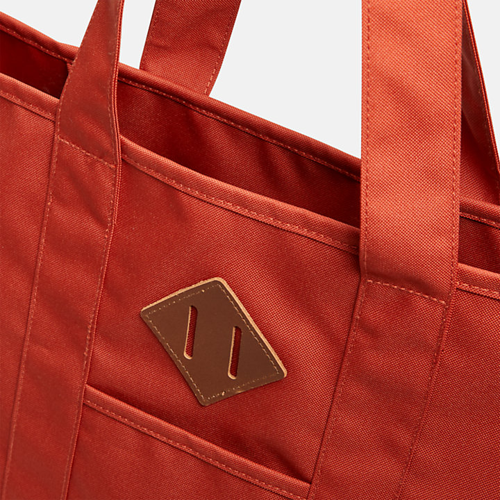 Heritage Tote Bag for Women in Red-