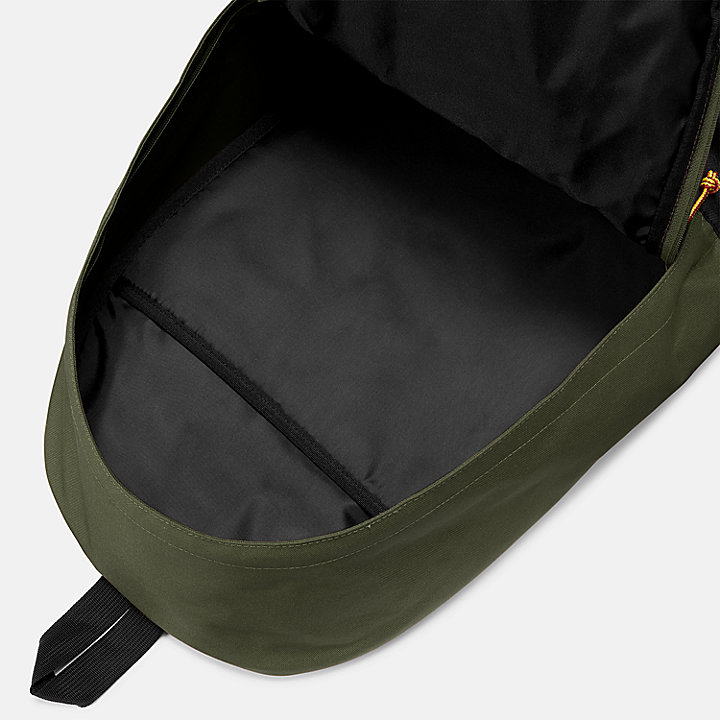 All Gender Heritage Zip Backpack in Dark Green
