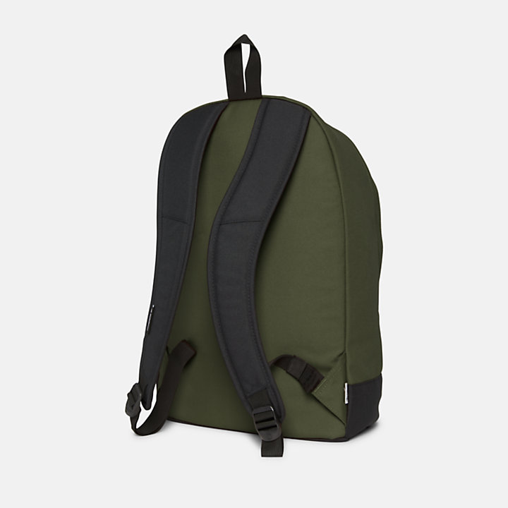 All Gender Heritage Zip Backpack in Dark Green-
