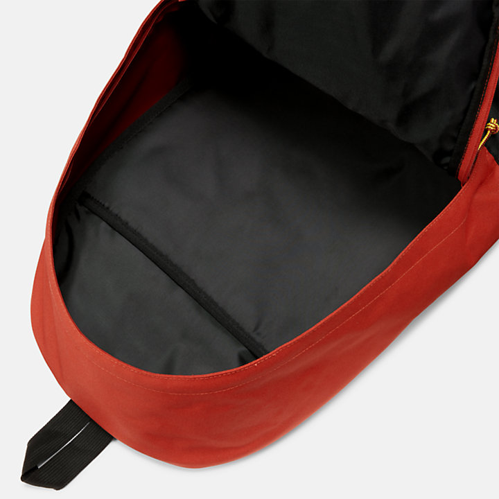 All Gender Heritage Rucksack mit Reißverschluss in Rot-