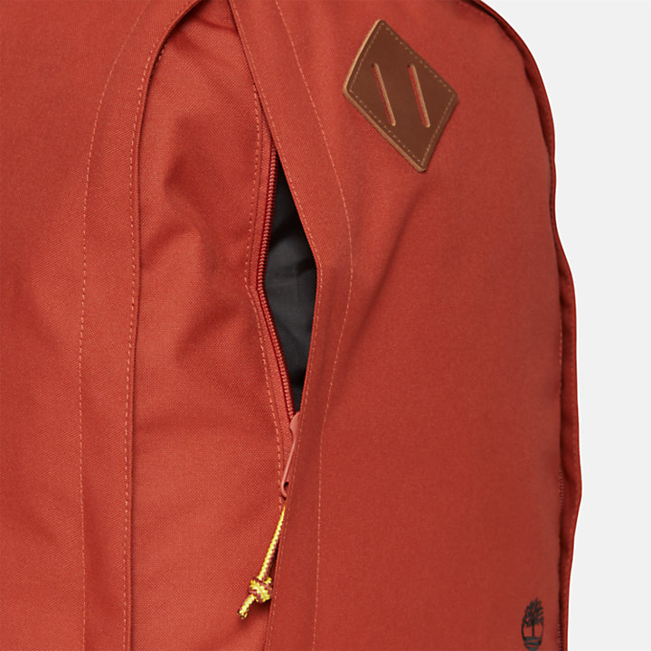 All Gender Heritage Zip Backpack in Red-