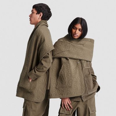 Casaco Acolchoado Timberland® x CLOT Future73 Sem Género em verde-escuro | Timberland
