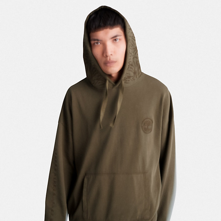 All Gender Timberland® x CLOT Future73 Pullover Hoodie in Dark Green-