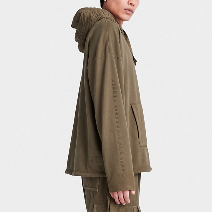 Camisola com Capuz Timberland® x CLOT Future73 Pullover sem Género em verde-escuro-