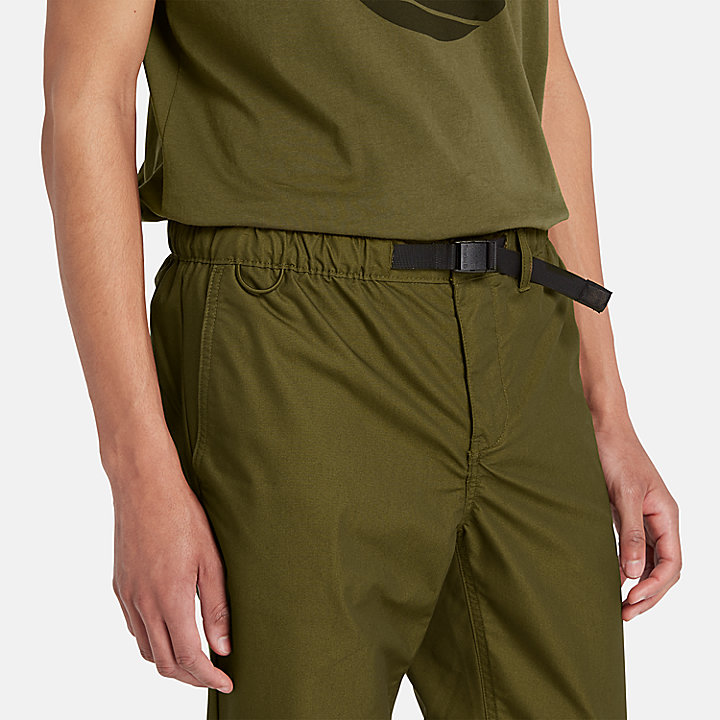 Pantalon stretch confortable pour homme en vert