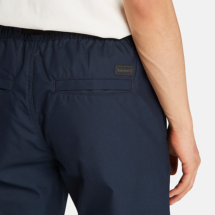 Comfort Stretch Trousers for Men in Navy