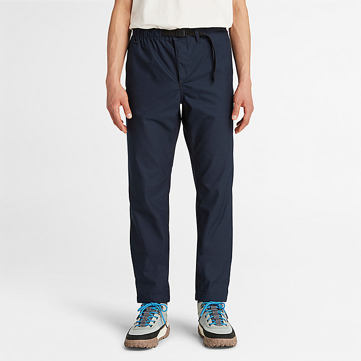 Pantalon stretch confortable pour homme en bleu marine
