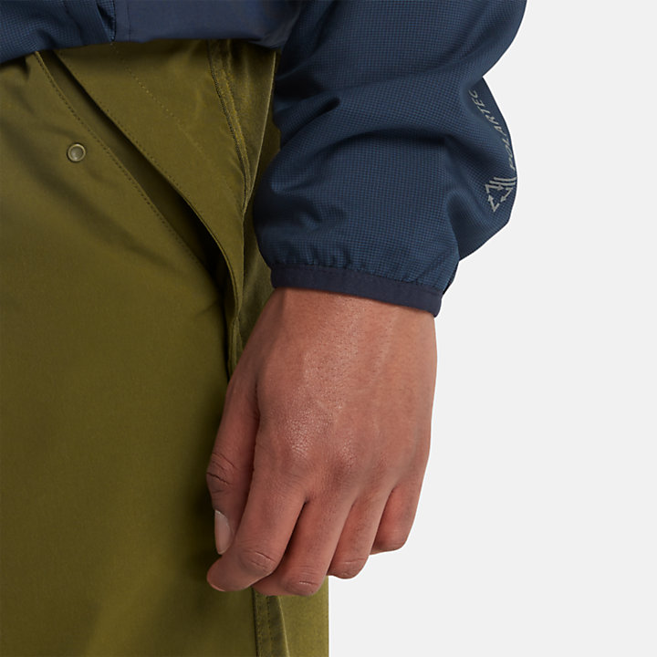 Pantalon déperlant pour homme en vert-