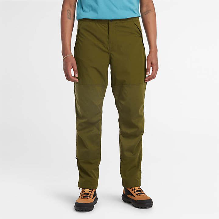 Pantaloni Idrorepellenti da Uomo in verde-