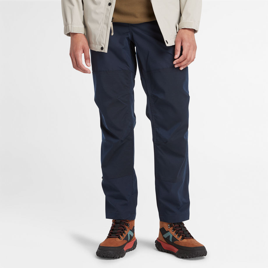 Timberland Water-repellent Trousers For Men In Navy Navy