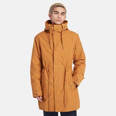Timberland Snowdown Peak Water-resistant 3-in-1 Fishtail Parka For Men In Yellow Yellow, Size L