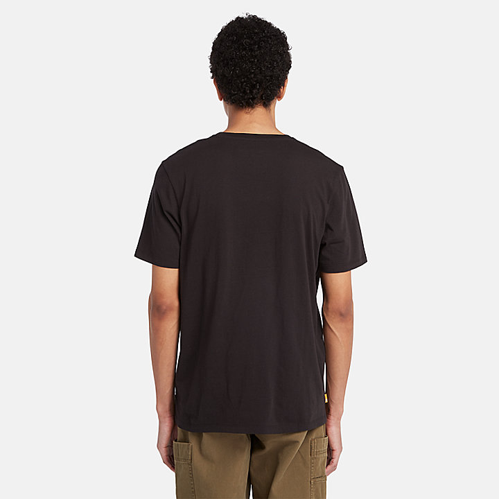 T-shirt com Logótipo para Homem em preto
