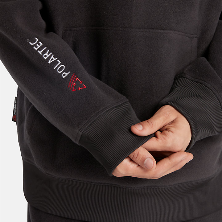 Polartec® 200 Series Half-zip Fleece for Men in Black-