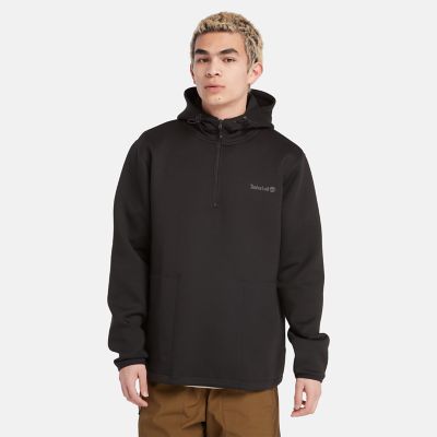 Timberland Anti-uv Hoodie Sweatshirt For Men In Black Black