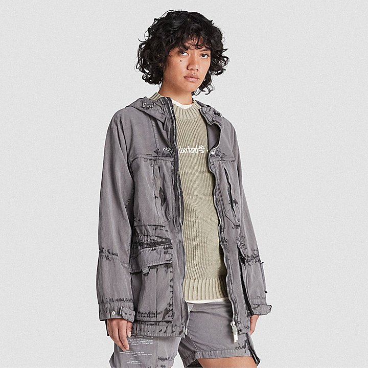 Parka Timberland® x A-COLD-WALL* Future73 Hunting Unisex in grigio scuro