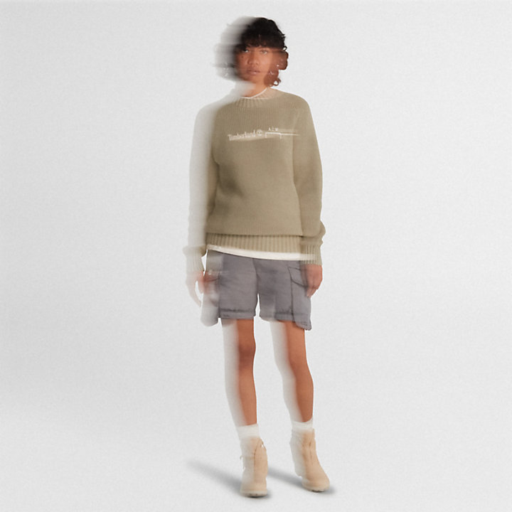 Unisex Timberland® x A-COLD-WALL* Future73 Strickpullover in Beige-