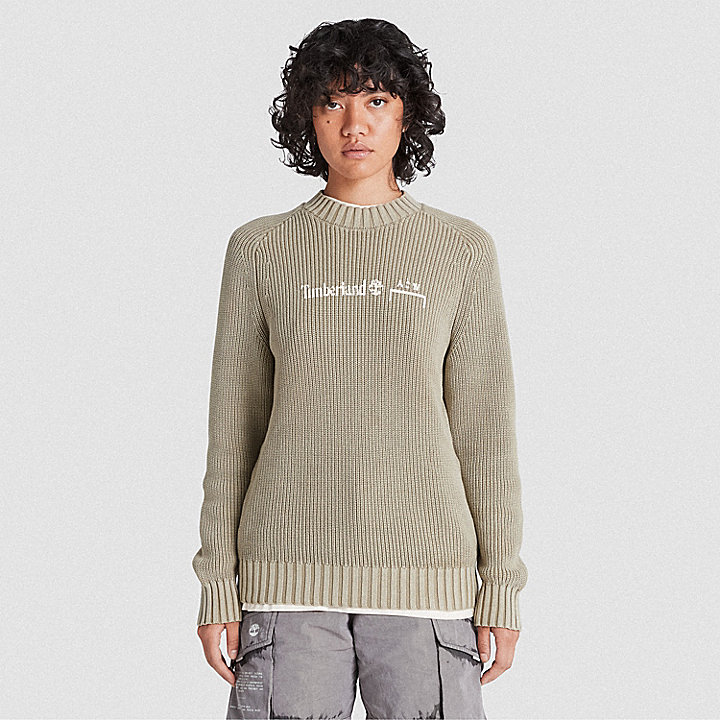 Unisex Timberland® x A-COLD-WALL* Future73 Strickpullover in Beige