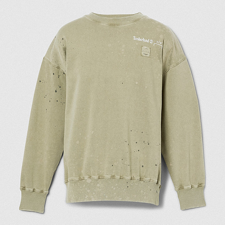 All Gender Timberland® x A-COLD-WALL* Future73 Crewneck Sweatshirt in Light Green