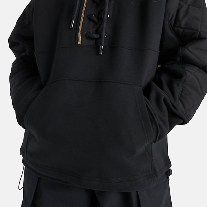 Timberland® x Humberto Leon Funnel-neck Sweatshirt in Black-