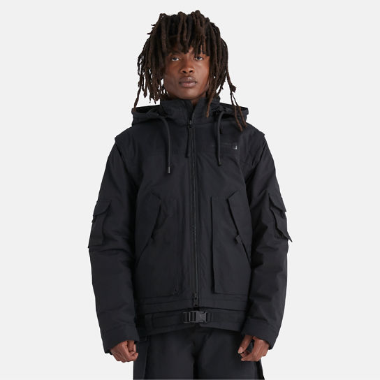 Timberland® x Humberto Leon 5-in-1 Jacket in Black | Timberland