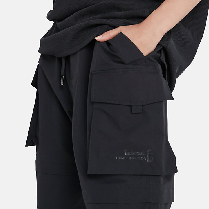 Timberland® x Humberto Leon Convertible broek in zwart-