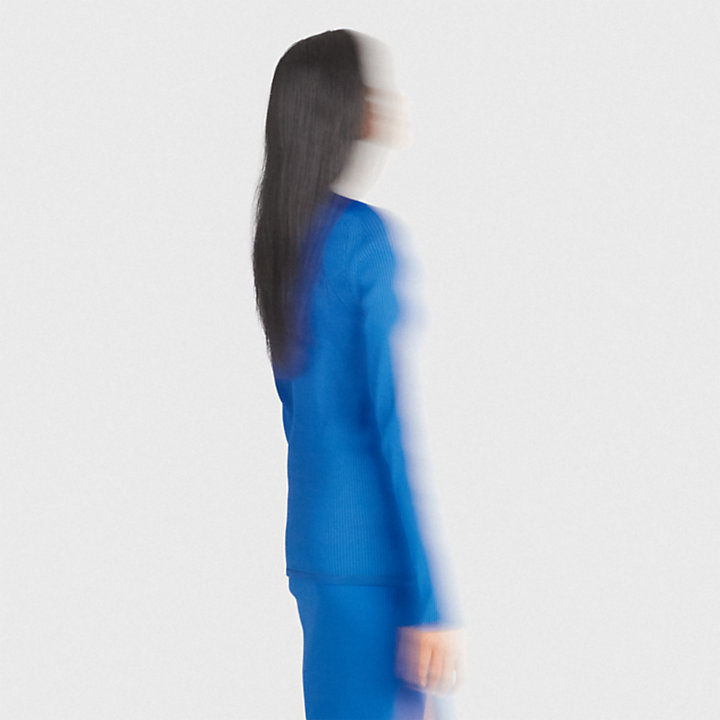 Couche de base en tricot Future73 Timberland® x Suzanne Oude Hengel pour femme en bleu-