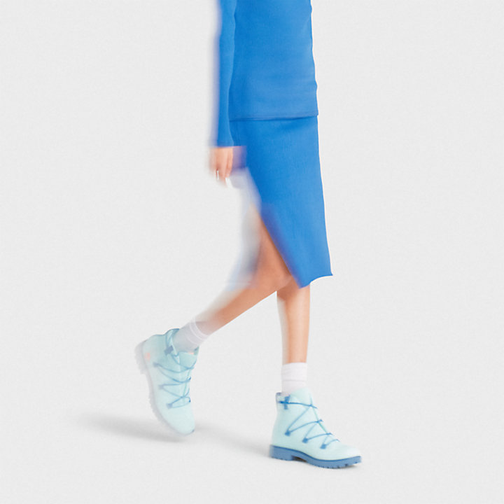 Timberland® x Suzanne Oude Hengel Future73 Knit Skirt for Women in Blue-