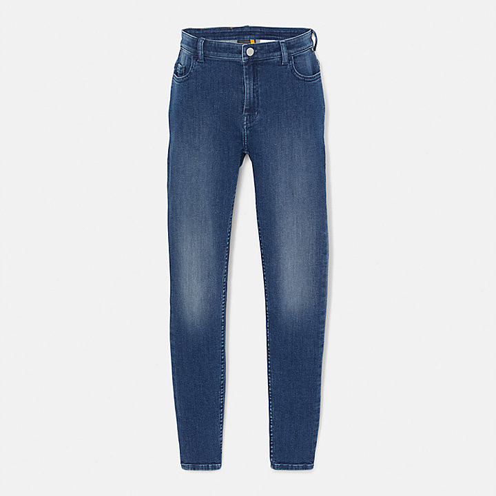 Skinny Denim Jeans voor dames in indigo