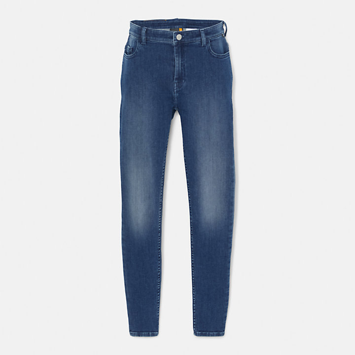 Skinny Denim Jeans voor dames in indigo-