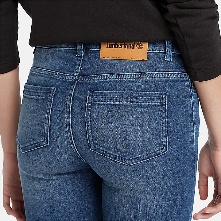 Skinny Denim-Jeans für Damen in Indigo
