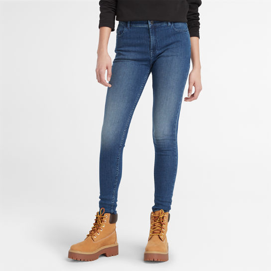 Jeans Skinny in Denim da Donna in indaco | Timberland