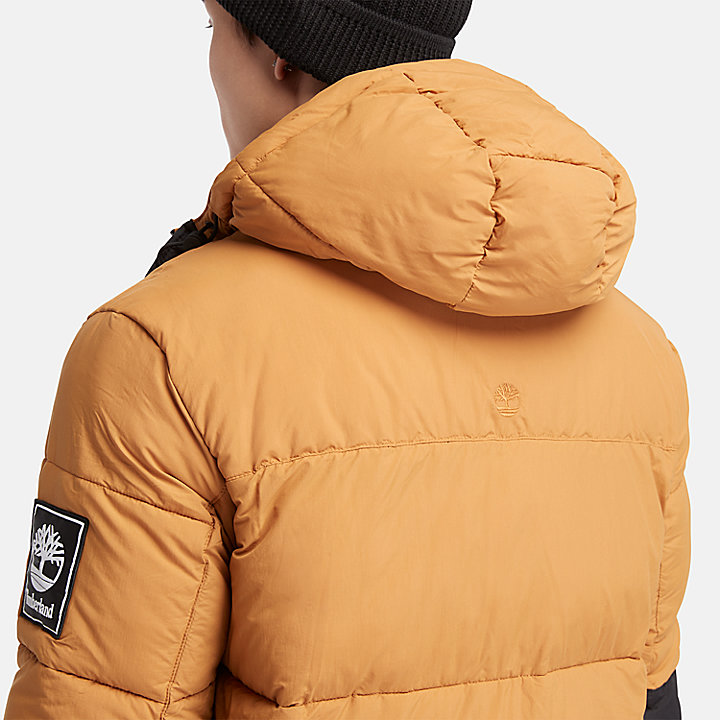 Outdoor Archive Puffer Jacket for Men in Dark Yellow