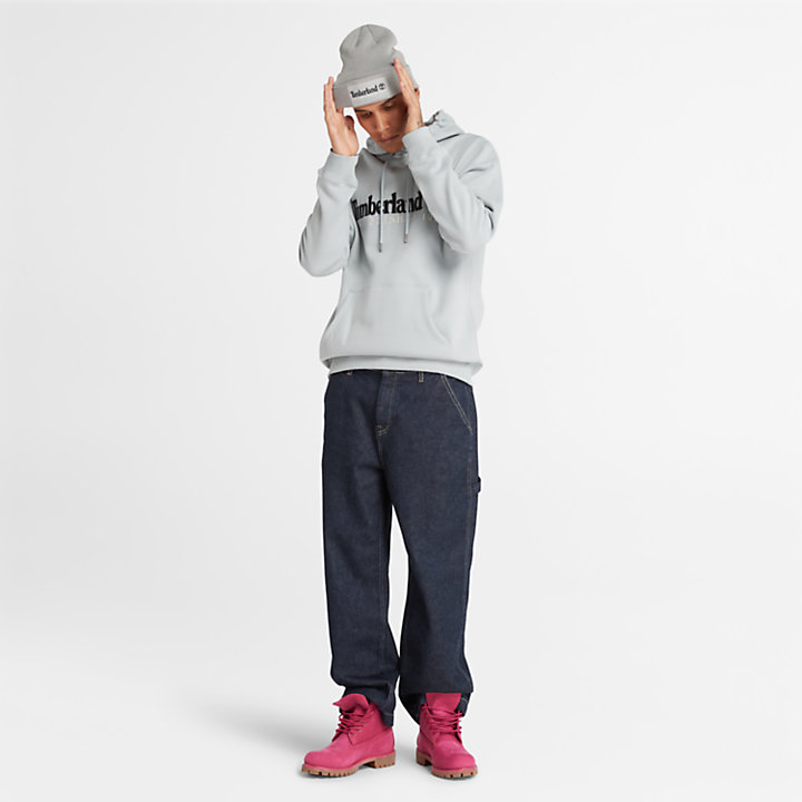 Timberland® 50th Anniversary Hoodie Sweatshirt in Light Grey-