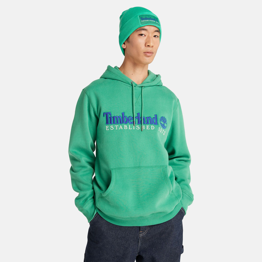Timberland 50th Anniversary Hoodie Sweatshirt In Green Green Unisex, Size S
