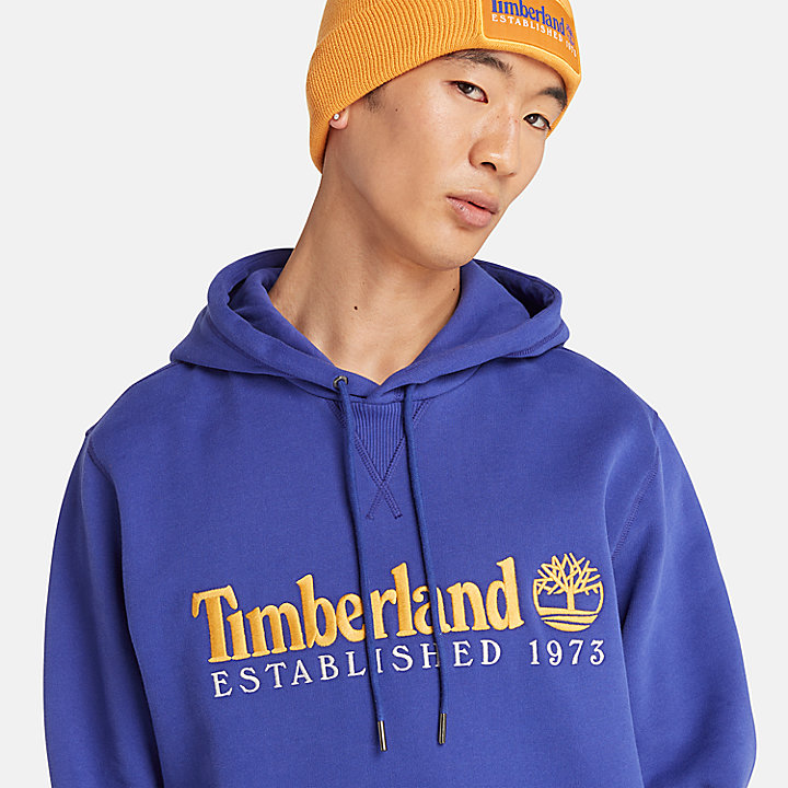 Sweat à capuche Timberland® 50e anniversaire en bleu