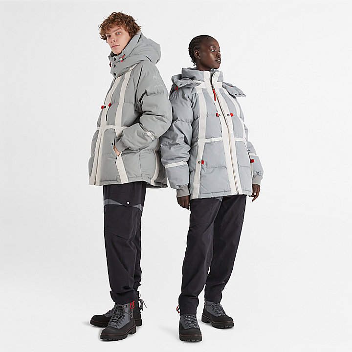 Timberland® x Raeburn Puffer Jacket in Grey